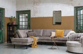 BePureHome Rodeo kožená rohová sedačka - Koňak, Ľavá
