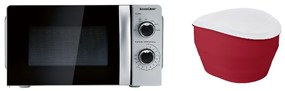 Silvercrest®  Kitchen Tools Mikrovlnná rúra SMW 700 D3 + Silikónová dóza na prípravu popcornu  (800011647)