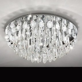 Eglo 93434 - Stropné svietidlo CALAONDA 10xG9/33W/230V