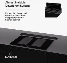 Klarstein Royal Flush Eco 75 digestor 75 cm 650 m³/h EEK A++ vrátane filtrov s aktívnym uhlím