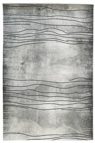 Tlačený koberec Loren 1,4/1,9 LBL 17 sivá