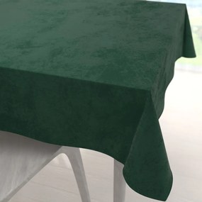 Biante Veľký zamatový štvorcový obrus Velvet Prémium SVP-040 Lesná zelená 230x230 cm
