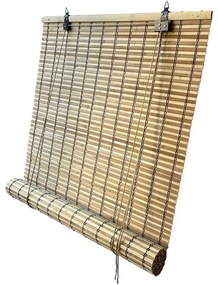 Bambusová roleta v prírodnej farbe 140x160 cm Java – Gardinia