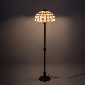 Brilagi - Tiffany vitrážová stojacia lampa DORAN 2xE27/60W/230V