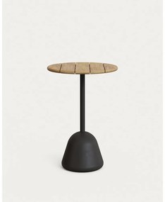 Okrúhly barový stôl s doskou z akácie ø 70 cm Saura – Kave Home