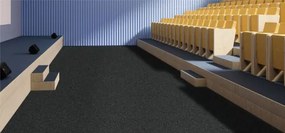 Koberce Breno Metrážny koberec REWIND 900 Braille 2190, šíře role 400 cm, čierna