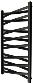 Regnis 3DX, Vykurovacie teleso 440x1435mm, 631W, čierna matná, L3DX140/40/BLACK
