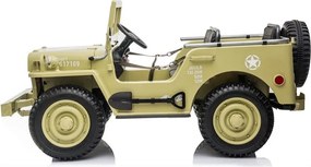 LEAN CARS JH101 Khaki batériové auto