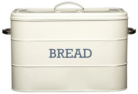 Kitchen Craft Kovový box na pečivo Bread Cream