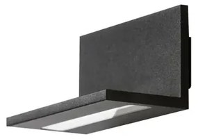 LED nástenné svietidlo Latona čierne