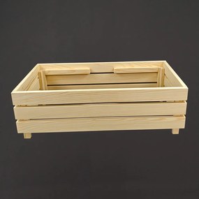 AMADEA Dřevěný designový vyvýšený záhon bez nádoby uvnitř, 76x43,6x24cm