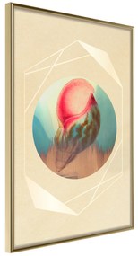 Artgeist Plagát - Seashell [Poster] Veľkosť: 20x30, Verzia: Zlatý rám