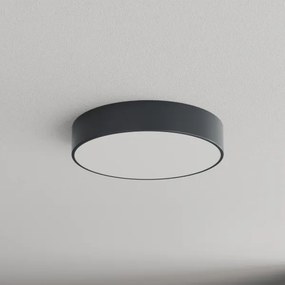 BRILAGI - Kúpeľňové stropné svietidlo s pohybovým senzorom CLARE 3xE27/24W/230V priemer 40 cm antracit IP54