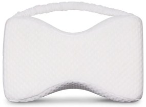 CONNECT IT CFH-6010-WH - Anatomický polštář Taurus Knee mezi kolena bílý
