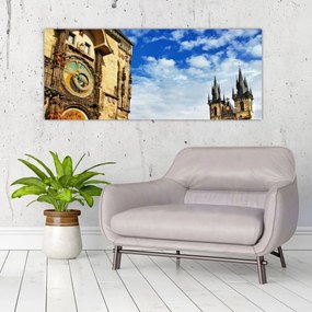 Obraz - Pražský orloj (120x50 cm)