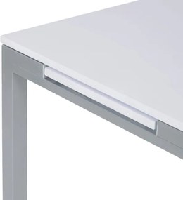 Jedálenský rozkladací stôl GDT-206 WT biely