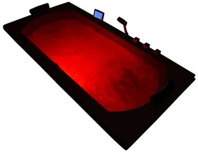 M-SPA - Kúpeľňová vaňa s hydromasážou 200 x 90 x 70 cm (MSPA0013A)