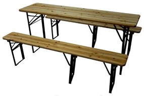 TZB Záhradná zostava stôl + 2 lavice