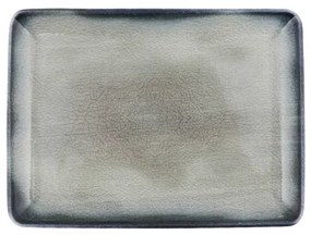 Jedálenská súprava 26 ks modrá/hnedá/porcelán