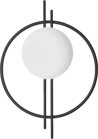 Toolight Toolight, kovové nástenné svietidlo 1xE27 APP1435-W, čierna, OSW-01252