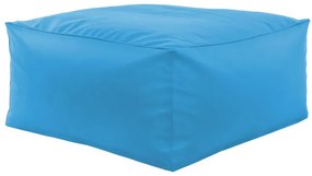 Taburetka svetlomodrá kocka ekokoža