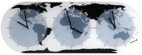 Designové nástenné hodiny 8108 Nextime Mondial 50cm