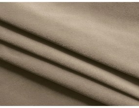 Svetlohnedá čalúnená dvojlôžková posteľ s úložným priestorom s roštom 180x200 cm Kiana – Makamii