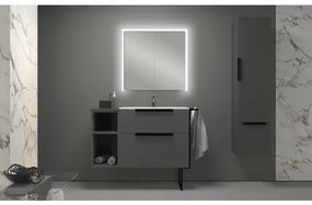 Závesná kúpeľňová skrinka Baden Haus URBAN sivá