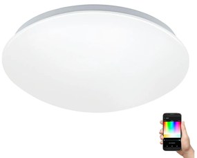 Eglo 32589 - LED RGB Stmievateľné nástenné stropné svietidlo GIRON-C LED/17W/230V EG32589