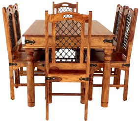 furniture-nabytek.cz - Jedálenský set pre 6 osôb z masívneho palisandru