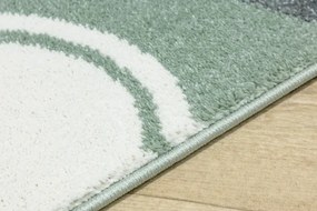 Koberec LIMA M040A zelený / krémový