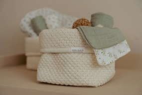 Košík pletený malý Pure Soft White