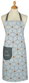 Modrá bavlnená zástera Cooksmart ® Purity