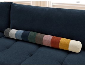 Tmavomodrá rozkladacia/s úložným priestorom rohová pohovka (ľavý roh/do L) Fuji – Bobochic Paris