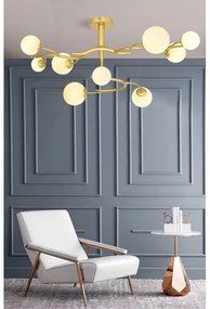 Brilagi - LED Prisadený luster MISTEL 9xG9/3W/230V zlatá/biela