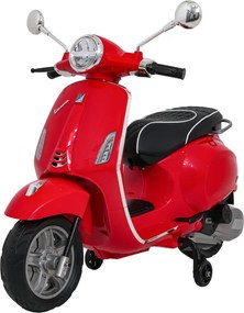 Elektrický skúter Vespa ROMA červený