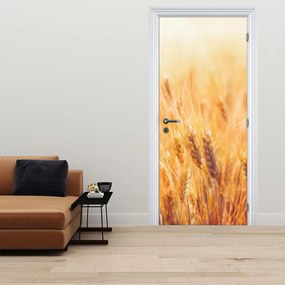Fototapeta na dvere - Pole s obilím (95x205cm)