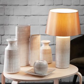 Dekoratívny tanier EDNA 02 krémový