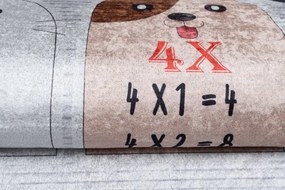Detský koberec s motívom malej násobilky Šírka: 140 cm | Dĺžka: 200 cm