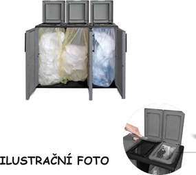 ARTPLAST Skrinka na triedený odpad FREE, 68 cm