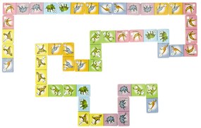 KIK ALEXANDER dinosaurie domino vzdelávacia hra 4+