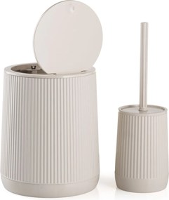 Sada kúpeľňových doplnkov Avenis, béžová