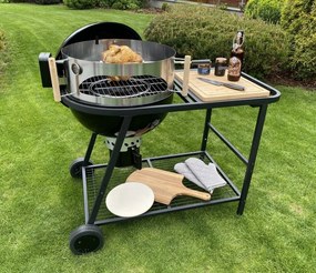 Avenberg Multifunkčný kotlový gril Venezia +elektrická grilovacia ihla + pec na pizzu