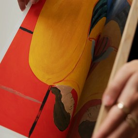 The Poster Club Plagát Hold You Red by Sofia Lind 50x70 cm