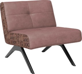XXXLutz KRESLO, textil, koža, staroružová Joop! - Kreslá - 000297073707