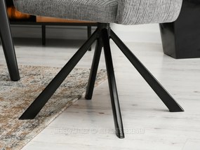 Stolička Sony (sivá + čierna). Vlastná spoľahlivá doprava až k Vám domov. 1111273