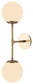 Nástenné svietidlo v zlatej farbe Squid Lighting Kruva, dĺžka 58 cm