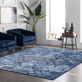 Tutumi, Design 2 koberec 300x240 cm, modrá, DYW-05017