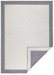 Sivo-krémový vonkajší koberec NORTHRUGS Panama, 120 x 170 cm