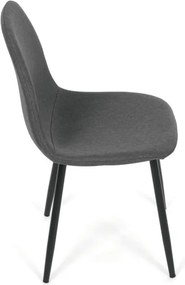 Jedálenská stolička sivá CT-V2972 GREY2